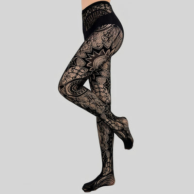 GlamNet™ Collants en Résille Style Tatoo | Taille Unique