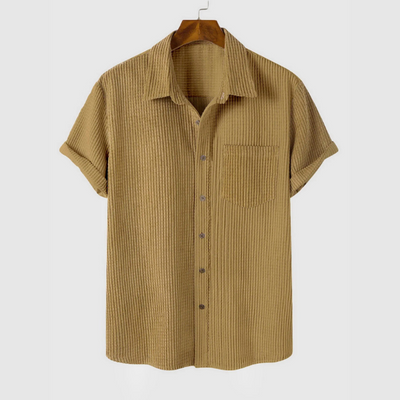 Chemise en velours côtelé côtier