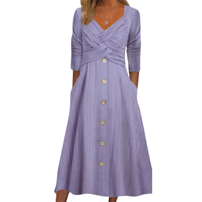 Ella™ - Robe élégante avec coupe couvrante pour le ventre