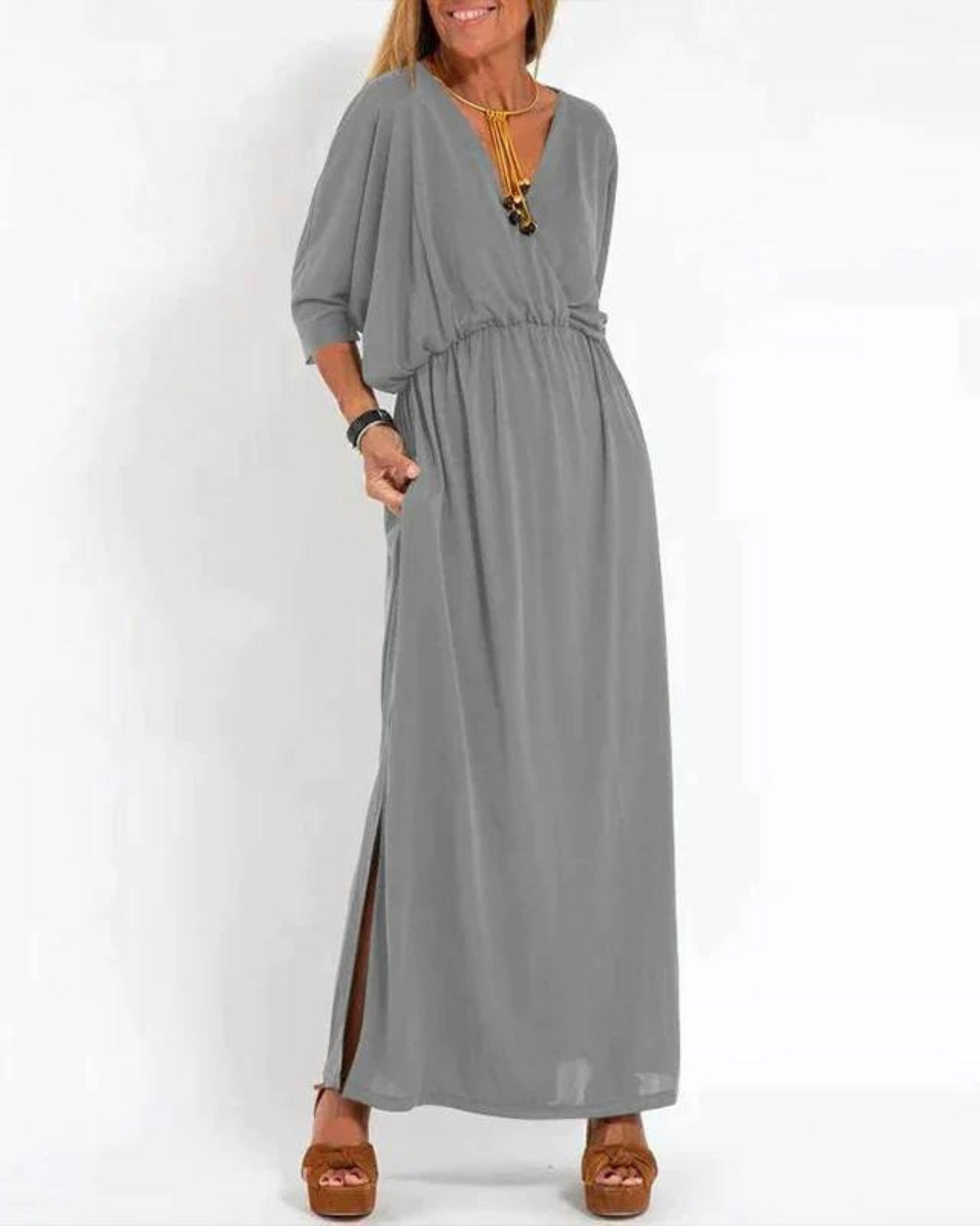 Lani™ - Robe vintage longue