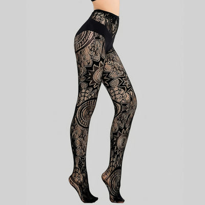 GlamNet™ Collants en Résille Style Tatoo | Taille Unique