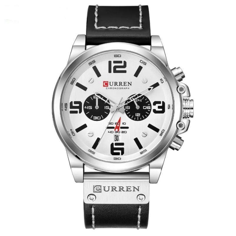 Montre à quartz tendance et décontractée