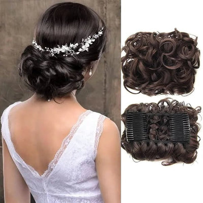 Chignon Désordonné Curly Bun - Pour un look chic