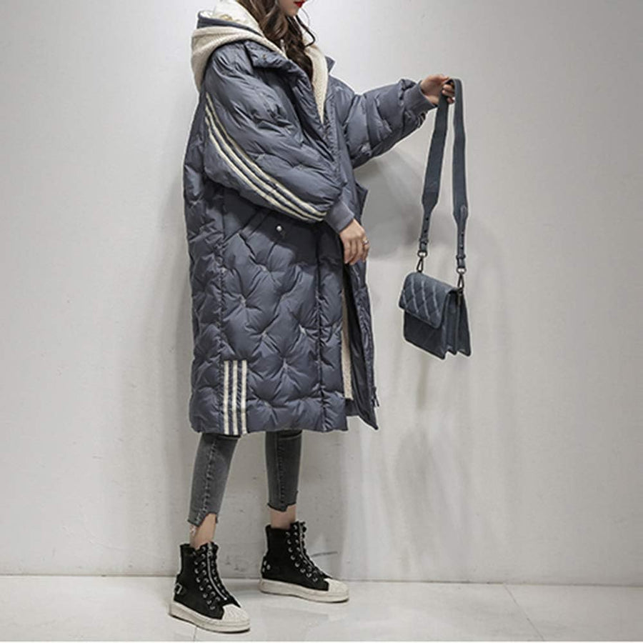Manteau matelassé avec capuche, Isolant, pratique