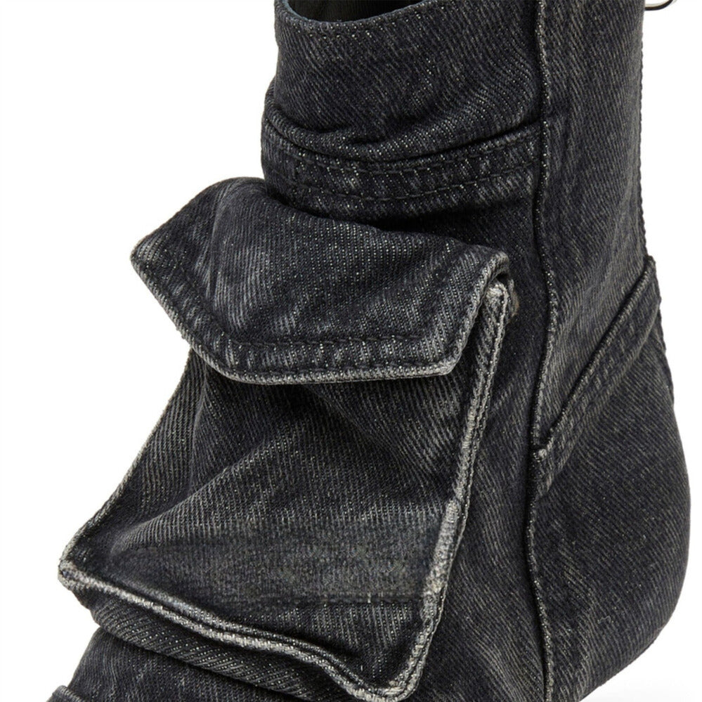 Bottes denim Serena Valenti