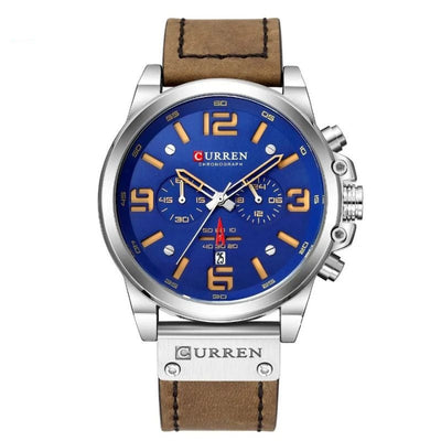 Montre à quartz tendance et décontractée