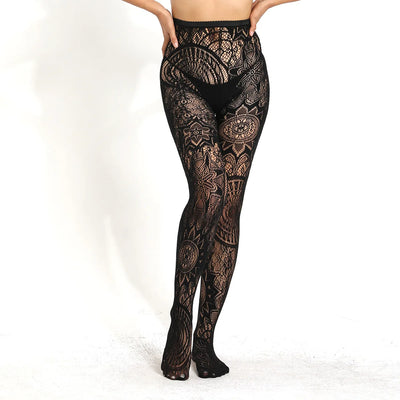 GlamNet™ Collants en Résille Style Tatoo | Taille Unique