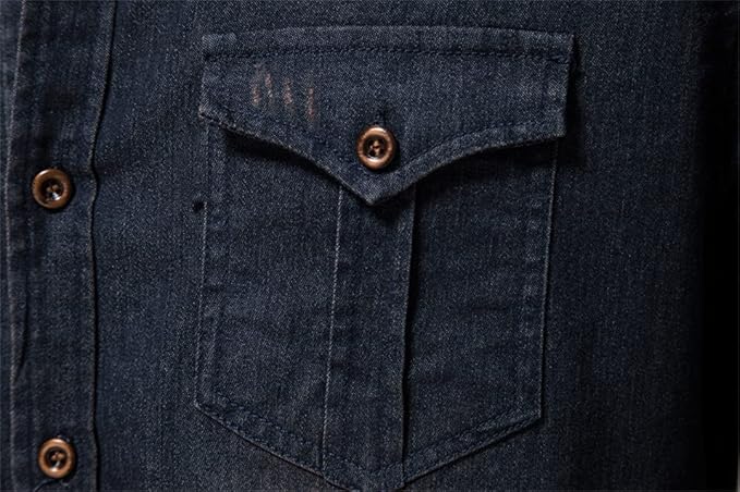 Emil™ Chemise En Jean Coupe Décontractée