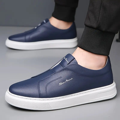 Chaussures en cuir à enfiler