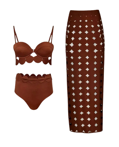 Maillot de bain une pièce et jupe ADRIANA®