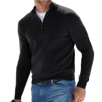 Erik™ | Pull  En Laine avec Fermeture Zippée