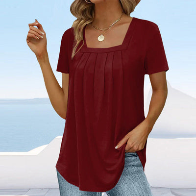 Athena™ - Blouse plissée