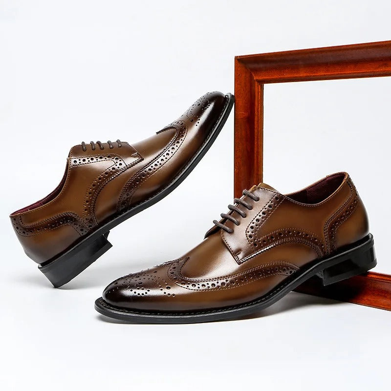 Derbies en cuir de vache 100 % Pembroke
