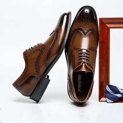 Derbies en cuir de vache 100 % Pembroke