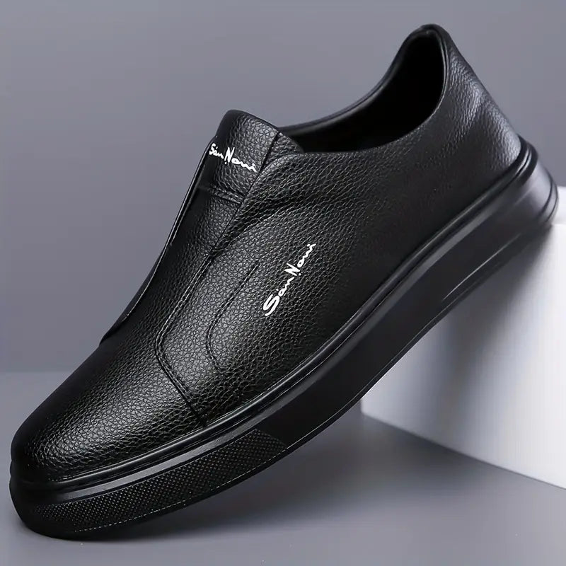 Chaussures en cuir à enfiler