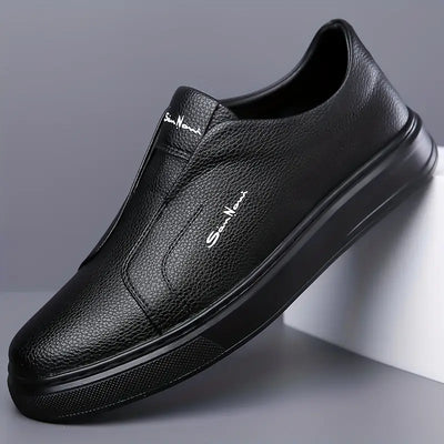 Chaussures en cuir à enfiler