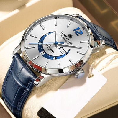 Montre élégante avec phase de lune
