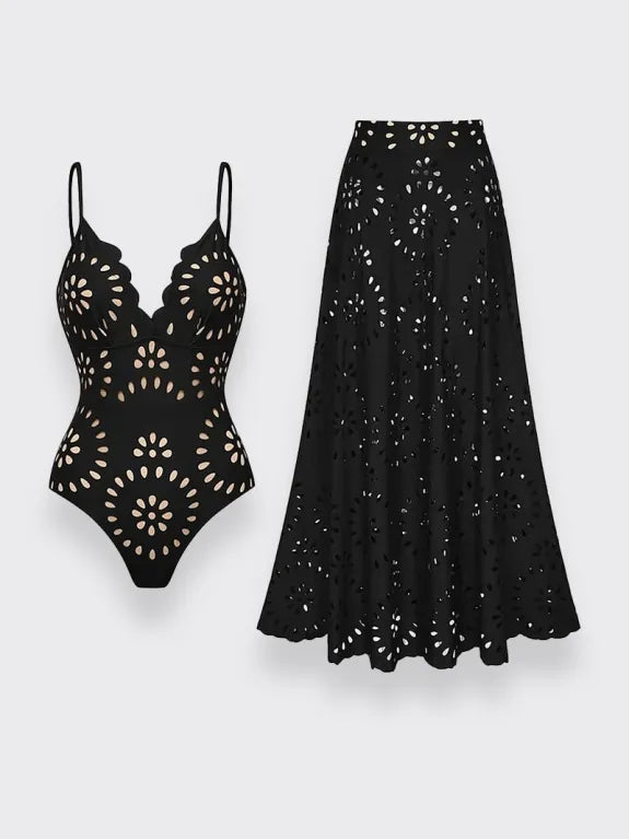 Maillot de bain une pièce et jupe ADRIANA®