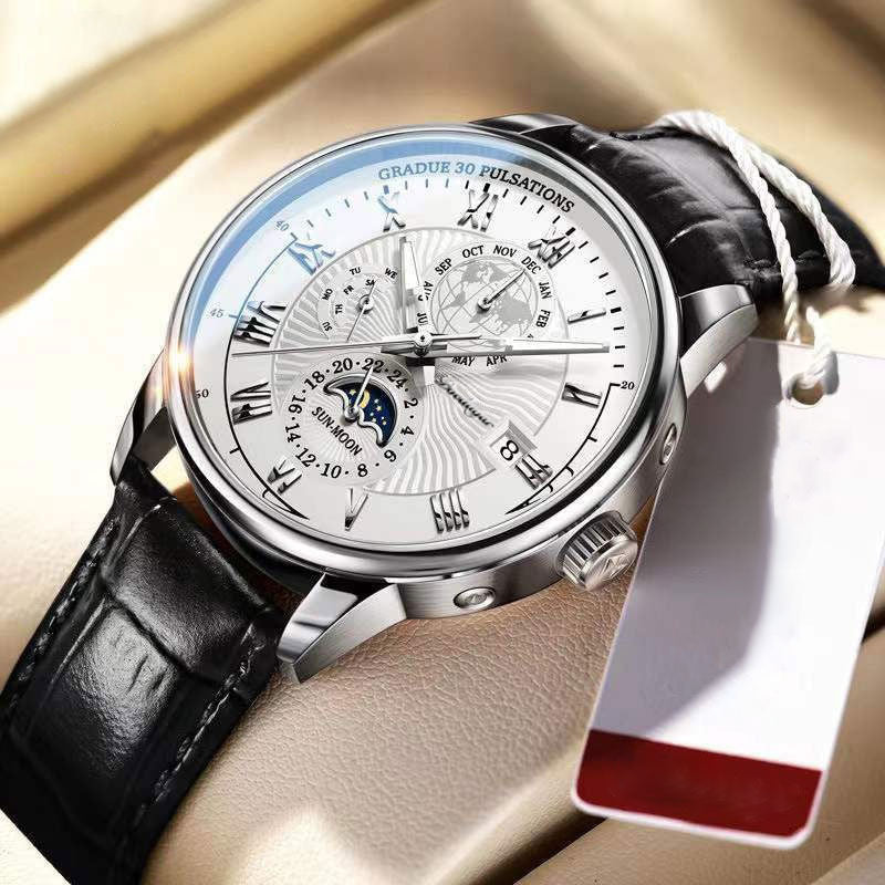 Montre en quartz lumineuse haut de gamme tendance