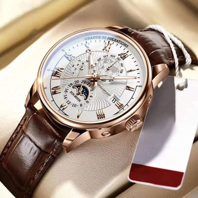 Montre en quartz lumineuse haut de gamme tendance