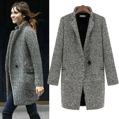 Rianne - Manteau Long en Laine