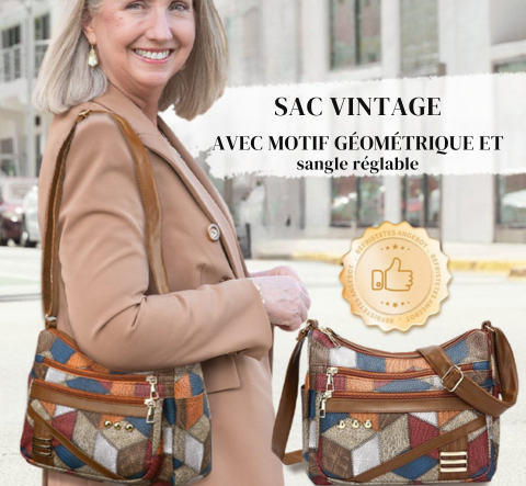 Elise - Sac vintage en cuir