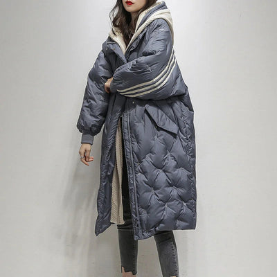 Manteau matelassé avec capuche, Isolant, pratique