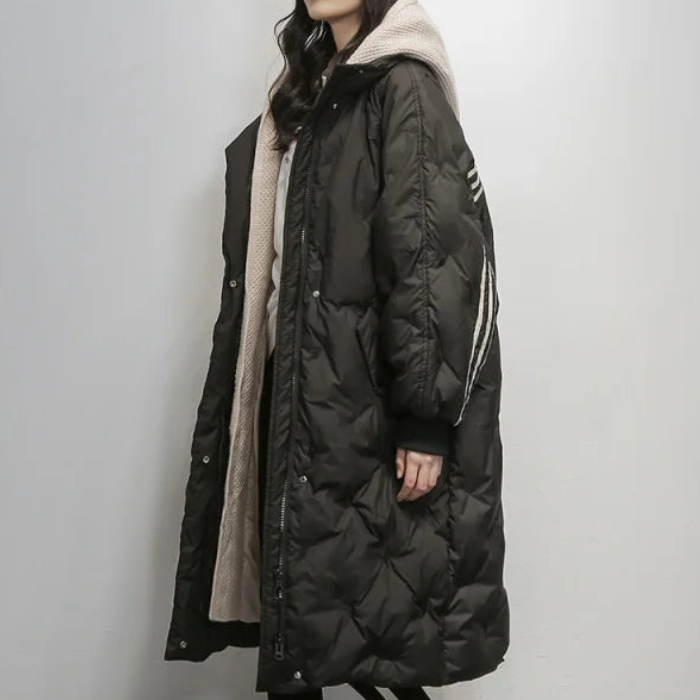 Manteau matelassé avec capuche, Isolant, pratique