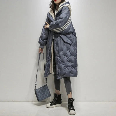Manteau matelassé avec capuche, Isolant, pratique
