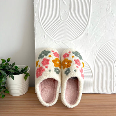 Chaussons Fleurs Livia