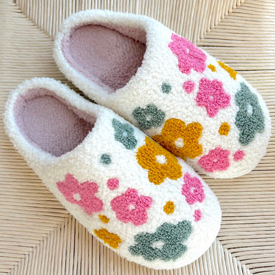 Chaussons Fleurs Livia