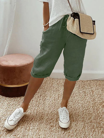Martha™ | Shorts confortables avec ourlet rabattable