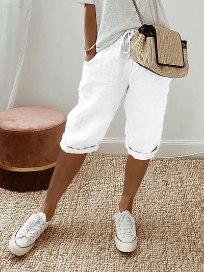 Martha™ | Shorts confortables avec ourlet rabattable