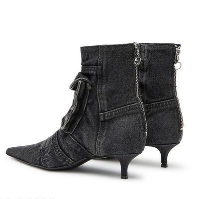 Bottes denim Serena Valenti