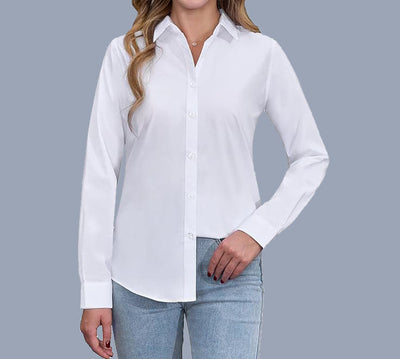 Chemise décontractée Sara™ à col polo lâche