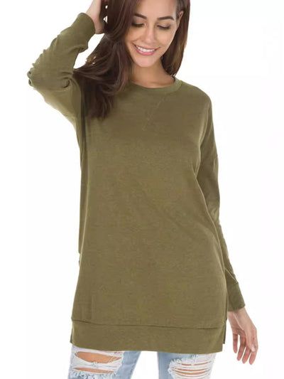 Haut en tricot à fente latérale Naya™