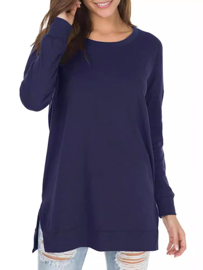 Haut en tricot à fente latérale Naya™