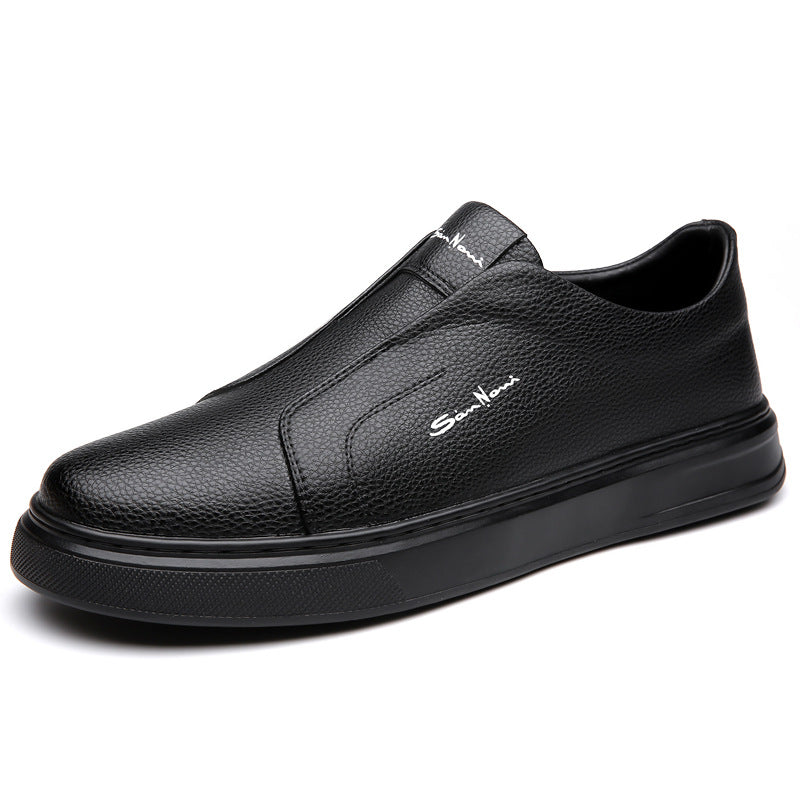 Chaussures en cuir à enfiler