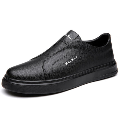 Chaussures en cuir à enfiler