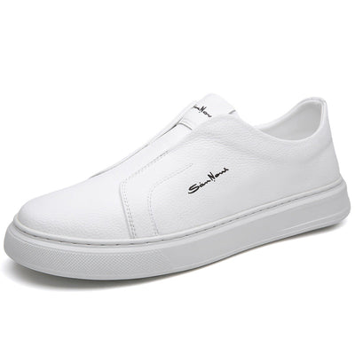 Chaussures en cuir à enfiler