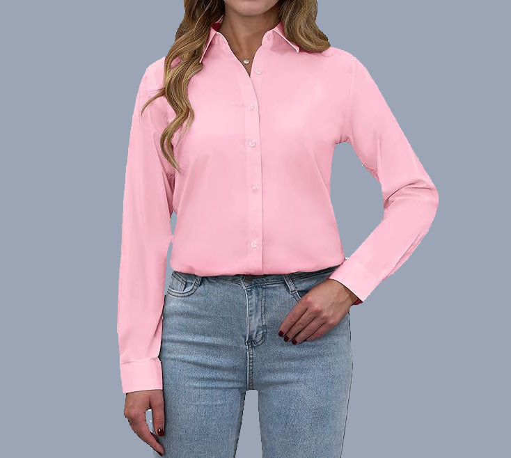 Chemise décontractée Sara™ à col polo lâche