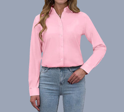 Chemise décontractée Sara™ à col polo lâche