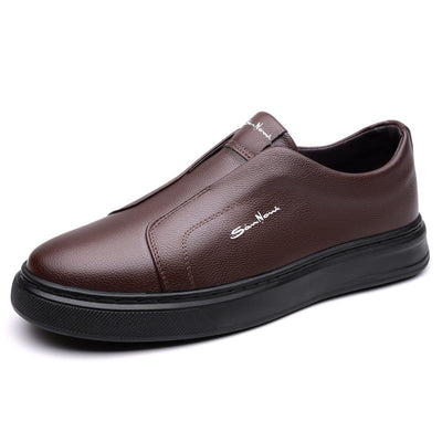 Chaussures en cuir à enfiler