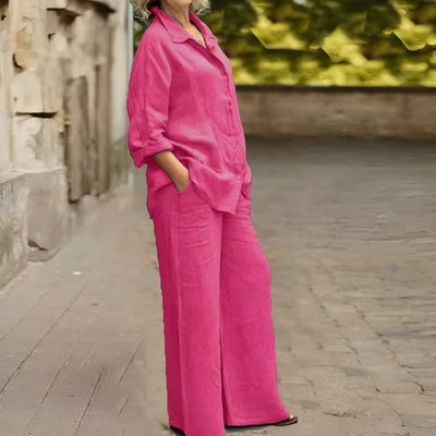 Ensemble chemise en lin Lara
