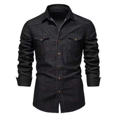 Emil™ Chemise En Jean Coupe Décontractée