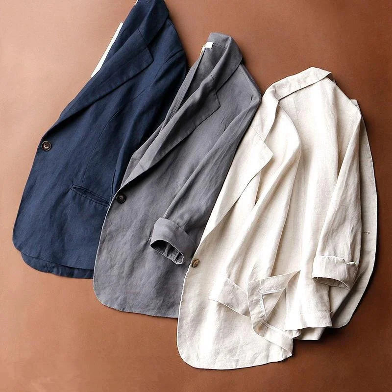 Manteau en lin ALENA