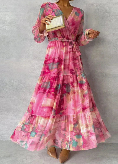 Grace™ - Robe fleurie élégante faite à la main