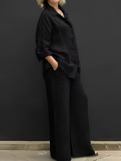 Ensemble chemise en lin Lara