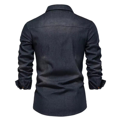 Emil™ Chemise En Jean Coupe Décontractée