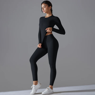 Ensemble de sport sculptant YogaFit
